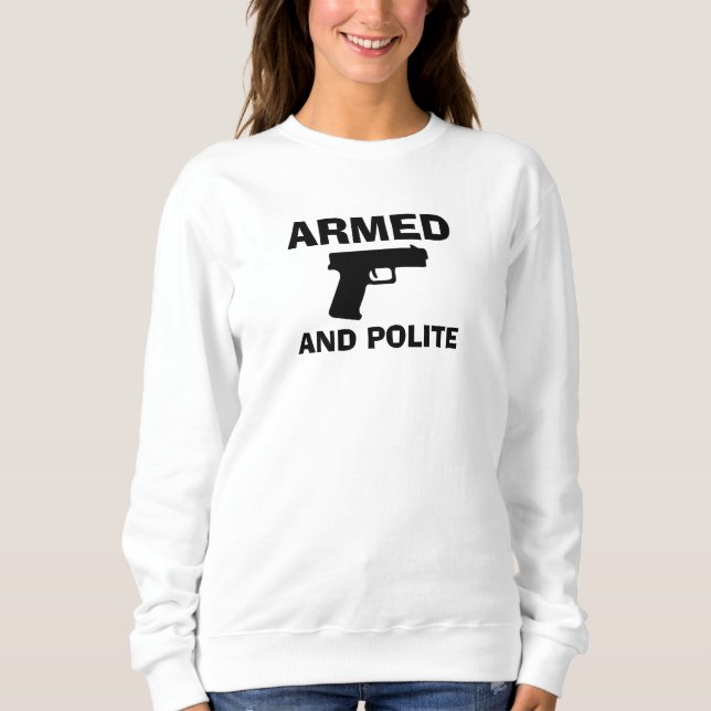 ARMED OCH POTE Women's Sweatshirt T Shirt (Framsida)