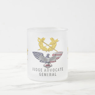 Armédomare Advocate General JAG Corps Frostad Glasmugg