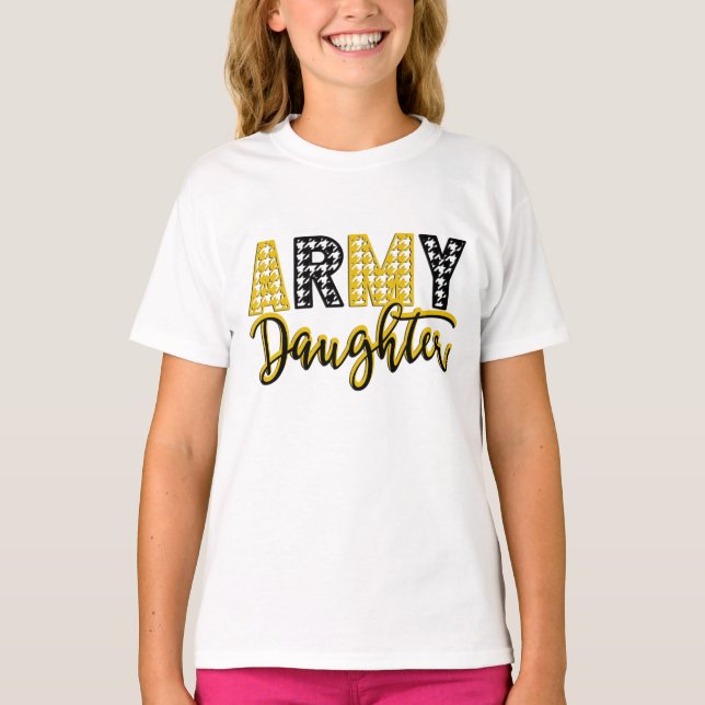 Armédotter Girls TShirt T Shirt (Framsida)