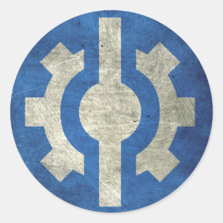 Armee des Stahls Aufkleber (20 Stück) Runt Klistermärke