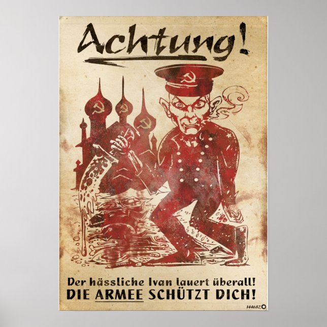 Armee des Stahls - Propaganda Poster (Framsidan)