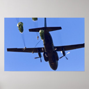 Arméfallskärmsjägare Poster