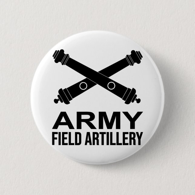 Arméfältartillerigren USA 1  Knapp (Framsida)