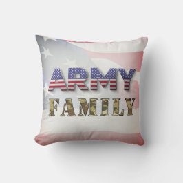 Arméfamilj kudde