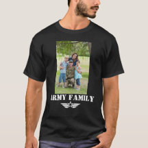 Arméfamilj med foto
