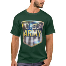 Arméflaggsköld T-shirt