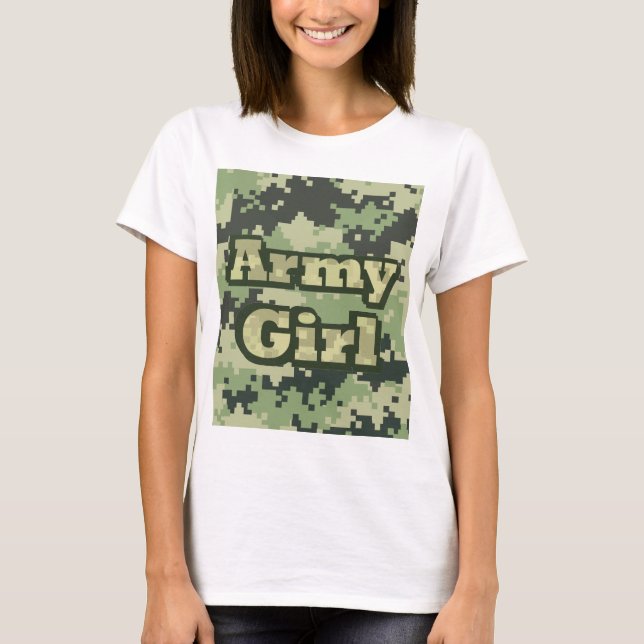 Arméflicka T-shirt (Framsida)