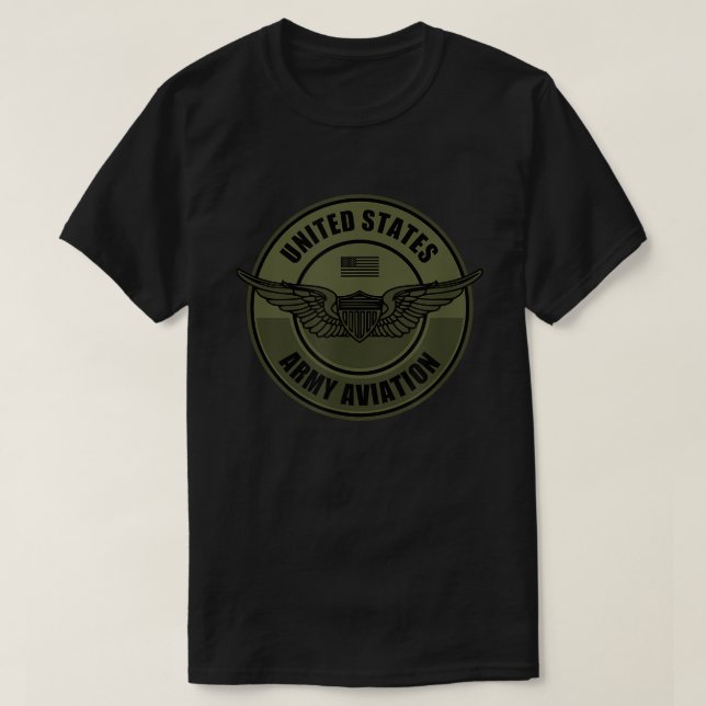Arméflyget - arméchef Vingar T Shirt (Design framsida)