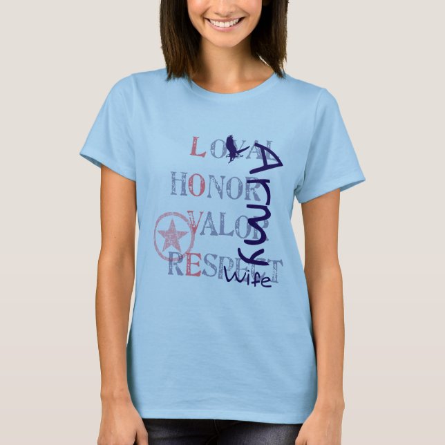 Arméfru - Eagle T-shirt (Framsida)