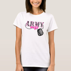 Arméfru, stark armé t shirt