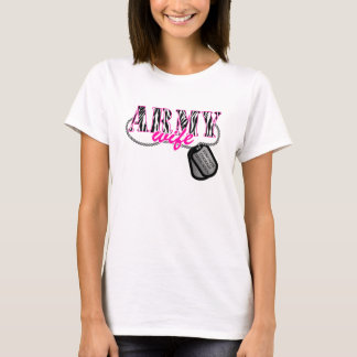 Arméfru, stark armé t shirt