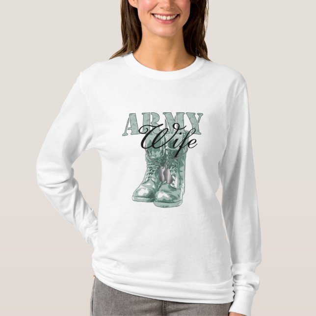 Arméfrustriden startar n-hundbrickor (Digital T-shirt (Framsida)