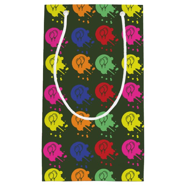 ArméGrönt Paintball Party Balloon Mönster (Framsidan)