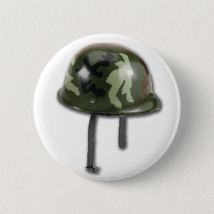 Arméhjälm Knapp