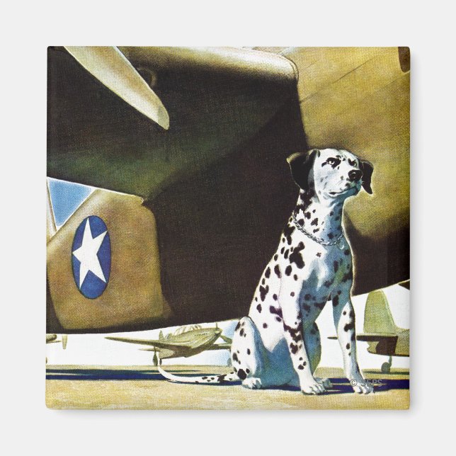ArméHund Magnet (Framsidan)