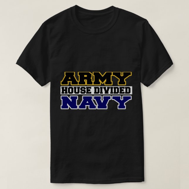 Arméhus delad flotta t shirt (Design framsida)