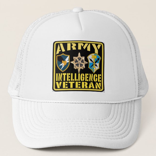 Arméintelligensveteran Truckerkeps (Framsida)