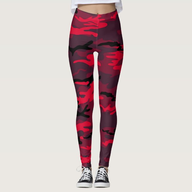 Armékamouflage/ Camo Leggings (Framsida)