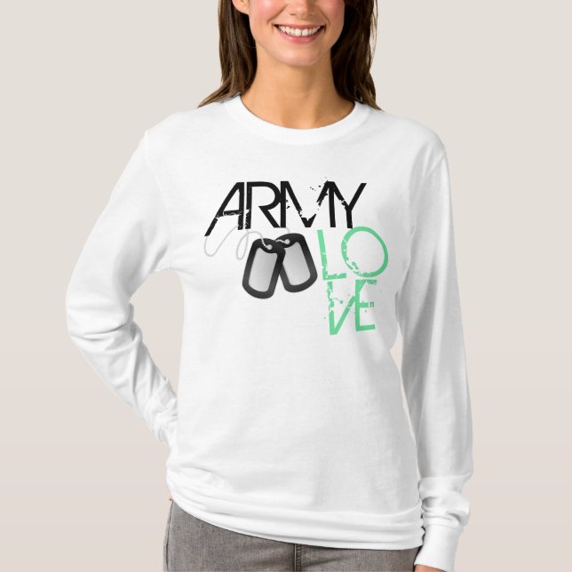 Armékärlek Tee Shirt (Framsida)