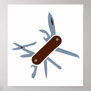 Armékniv Poster