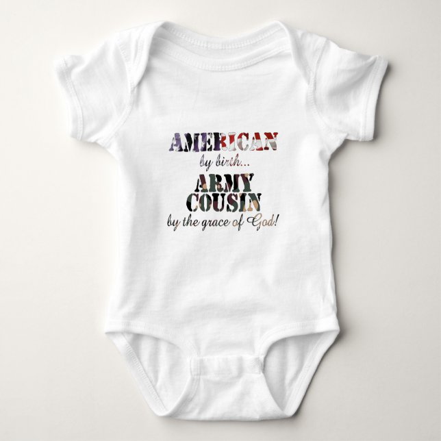 Armékusinnåd av guden t-shirt (Framsida)