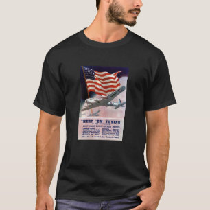Arméluftkår som rekryterar affischen t shirt