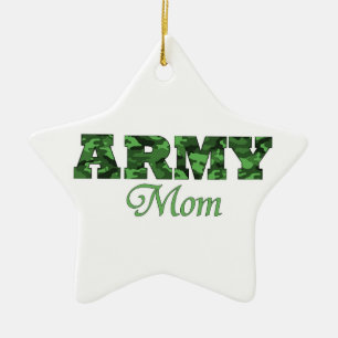 Armémammaprydnad Julgransprydnad Keramik