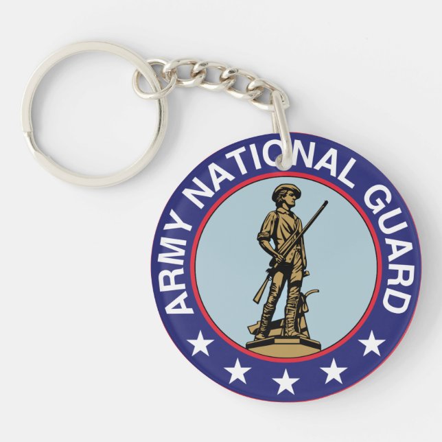 Armémedborgarevakt Keychain (Framsidan)
