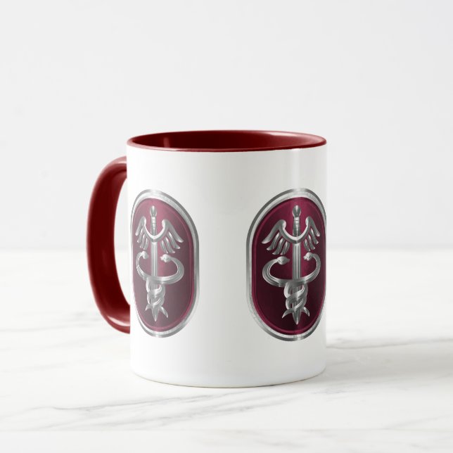 Armémedicinska kommandot MEDCOM  Mugg (Framsida vänster)
