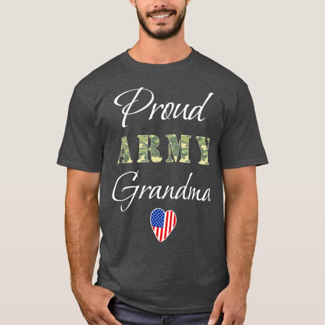Armémormor Morson Soldier for Proud Army T Shirt (Framsida)