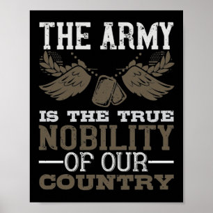 Armén är Land:s sanna ärolighet Poster