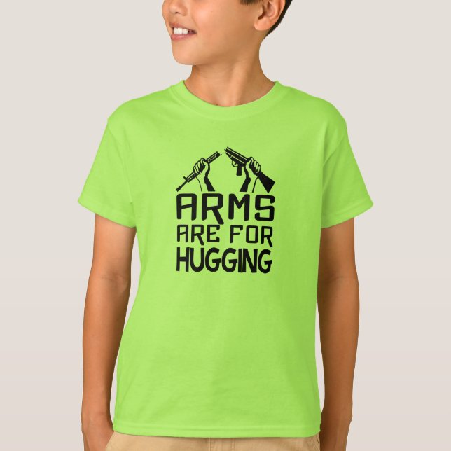 Armen är till för jakskjortor och jacka t-shirt (Framsida)