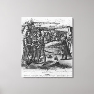 Armén av Tadeusz Kosciuszko, 1794 Canvastryck