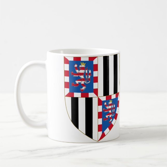 Armen Battenberg Mountbatten Kaffemugg (Vänster)