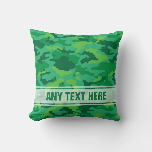 Armén gröna Camo som kamouflage #3 kudder, kudder Kudde (Framsida)
