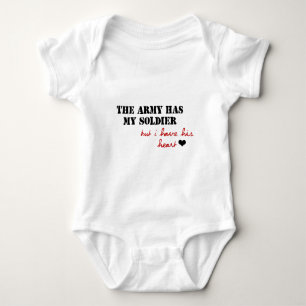 Armén har min soldat, men jag har hans hjärta t shirt