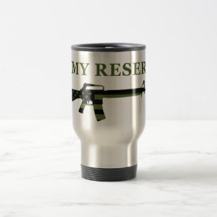 Armén reserverar den underkuvade travel mug M16 Resemugg