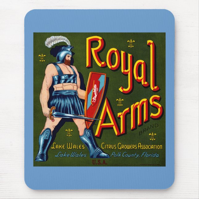 Armen royal musmatta (Framsidan)