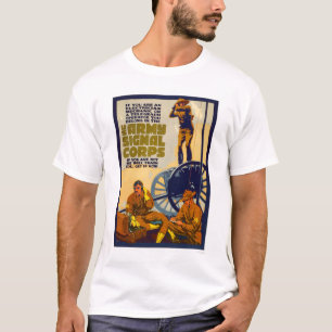 Armén signalerar kår tee shirt