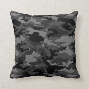Armén svart Camo som kamouflage #1 kudder, kudder Kudde