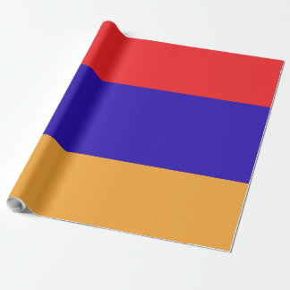 Armenia Flagga Emblem Presentpapper