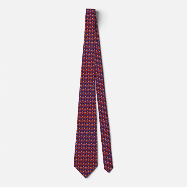 Armenia Flagga Hearts Tie Slips (Framsida)