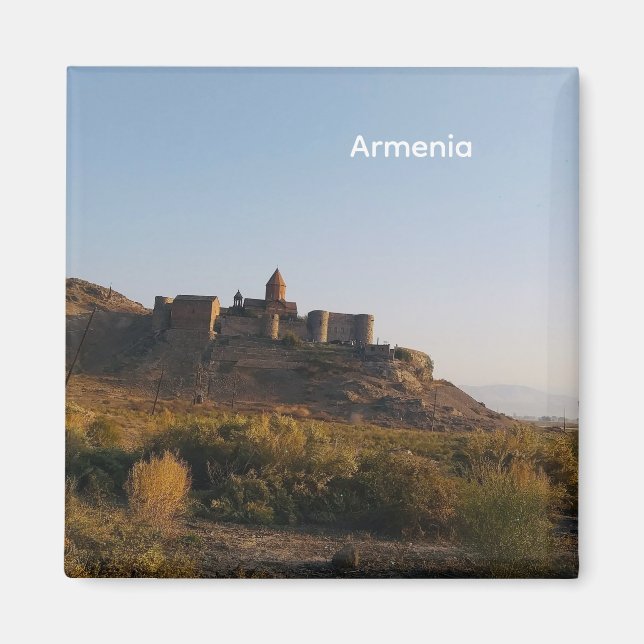 Armenia Magnet - Khor Virap kloster (Framsidan)