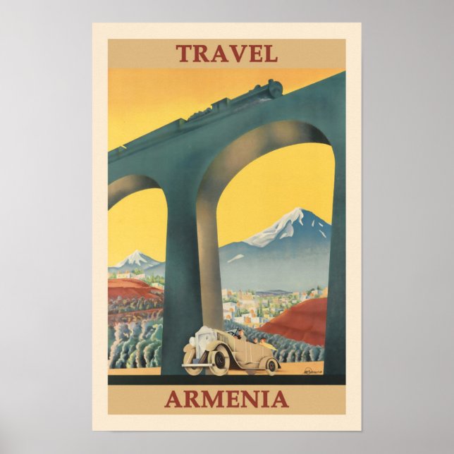 Armenia Resor Affisch (Framsidan)