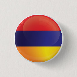 Armenia Round Icon Flagga Knapp