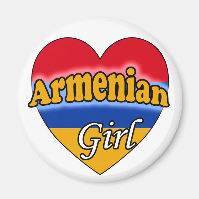 Armenian Girl Magnet (Framsidan)