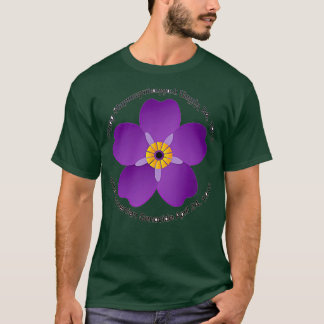 Armenian Glöm mig Inte FLower T Shirt