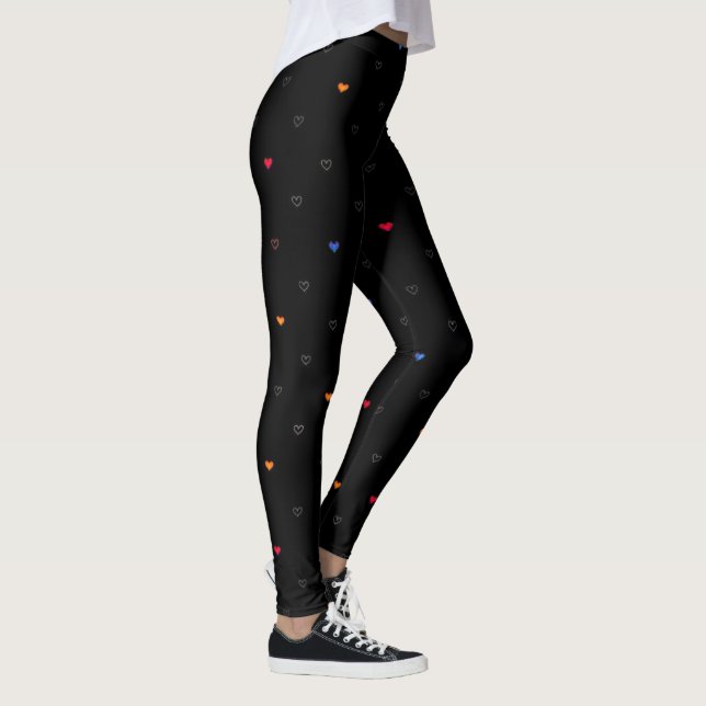 Armenian Heart Mönster Leggings (Höger)