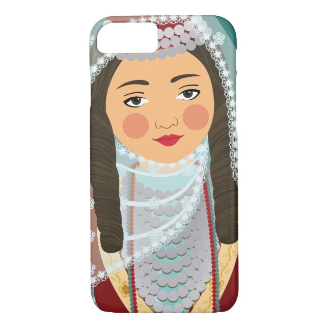 Armenian Matryoshka Fodral Case-Mate iPhone Skal (Baksida)