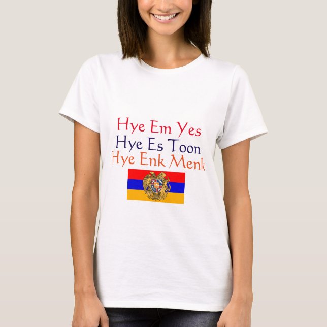 Armenian T-Shirt (Framsida)